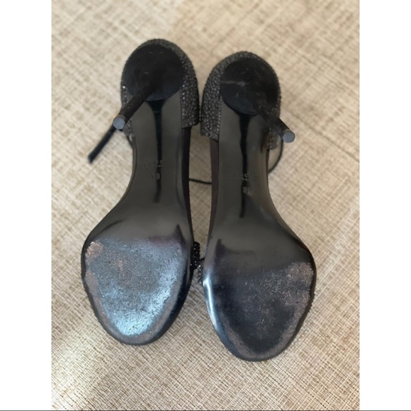 GUCCI Noah Black Crystal High Heel Sandal - Picture 4 of 5